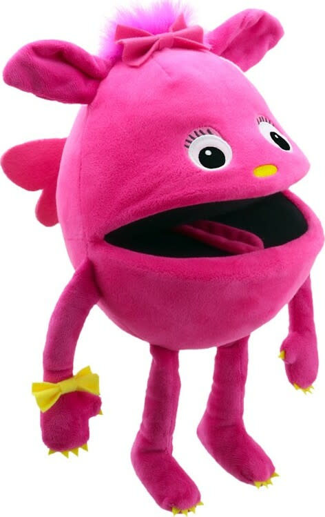 Baby Monster Hand Puppet - Pink