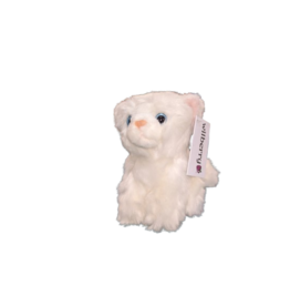 The Puppet Company Plush Wilberry Mini Cat - White