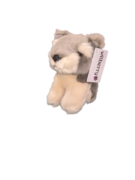 Plush Wilberry Mini Schnauzer