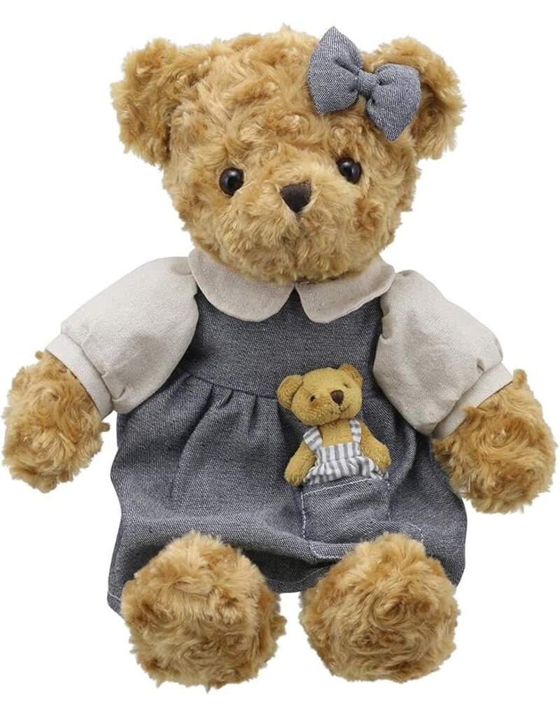 The Puppet Company Dressed Plush Toy Animal - Bear (Mummy)