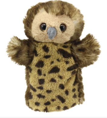Eco Animal Hand Puppet Buddies - Owl