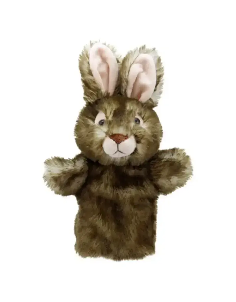 The Puppet Company Eco Animal Hand Puppet Buddies - Rabbit (Wild)