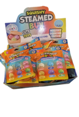 Empire Discount NO UPC Mystery Mini  Squishy Dumplings -  Steamed Bun (4 Pack) ( Sold Individually)