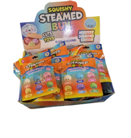 Empire Discount NO UPC Mystery Mini  Squishy Dumplings -  Steamed Bun (4 Pack) ( Sold Individually)