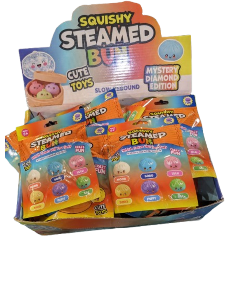 Empire Discount NO UPC Mystery Mini  Squishy Dumplings -  Steamed Bun (4 Pack) ( Sold Individually)
