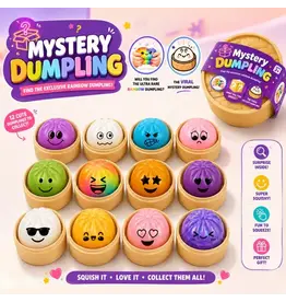 The American Gift Company Mystery Squishy Dumplings (Assorted Colors) 1 pc