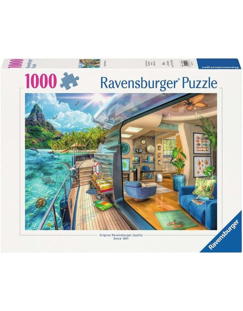 Ravensburger Puzzle Tropical Island Charter 1000 pcs.