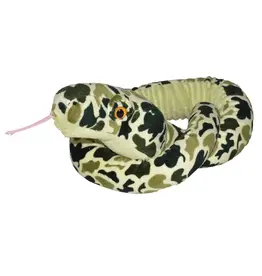 Wild Republic Plush Snake Camo Green (54")