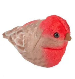 Wild Republic Plush Audubon House Finch (6")