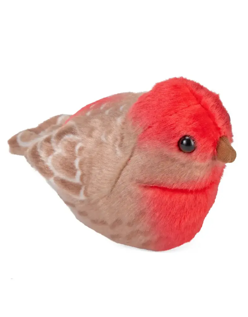 Wild Republic Plush Audubon House Finch (6")