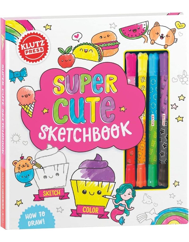 Klutz Klutz Super Cute Sketchbook