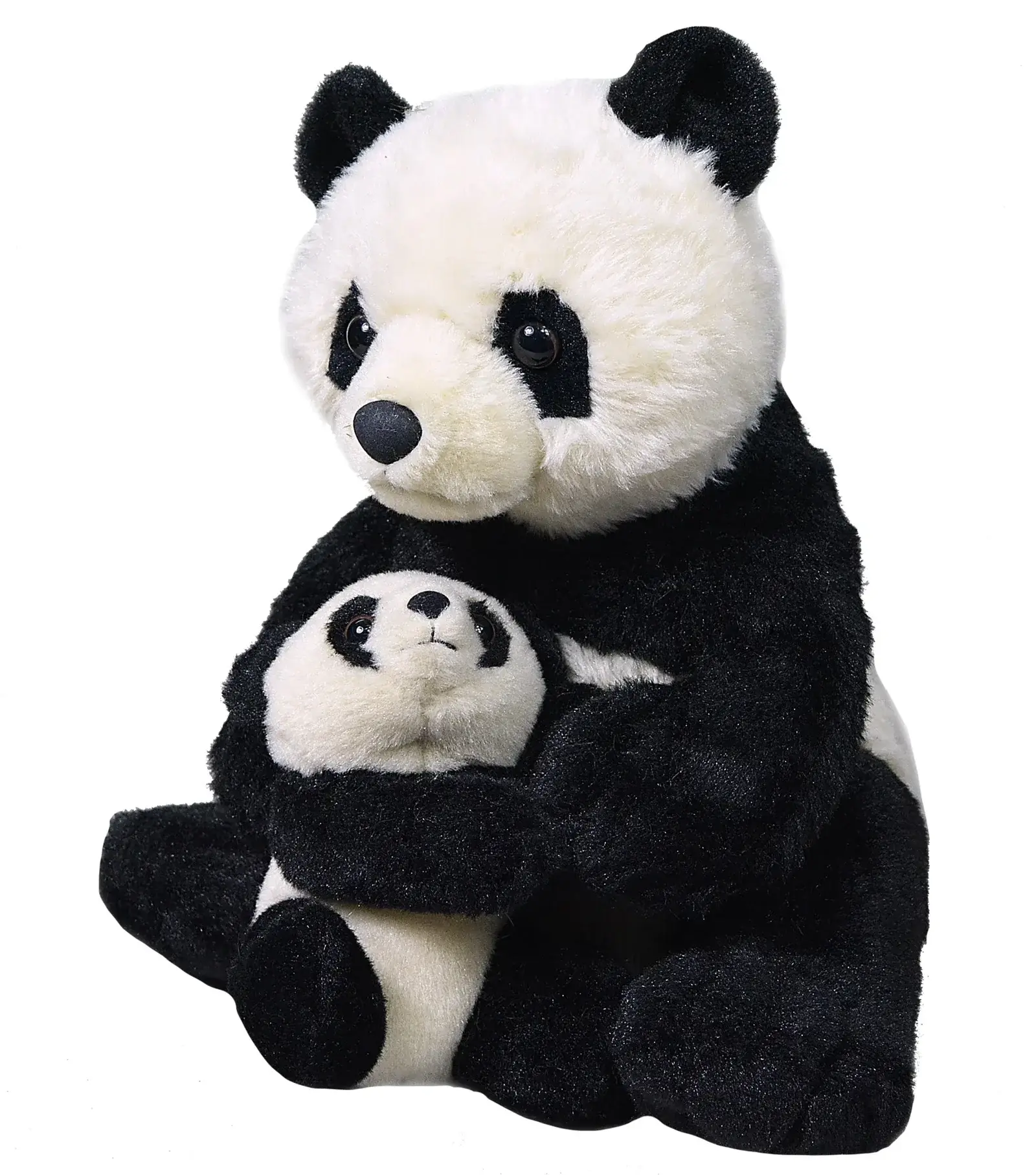 Mom and Baby Panda Plush