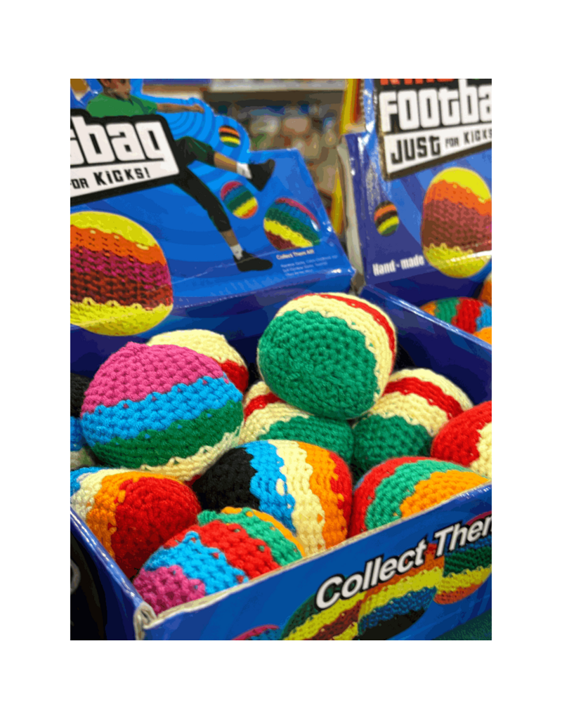 Jo's Dream Hackey Sacks Knit Footbag Knitted Hacky Sack Kick