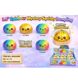 Jo's Dream Rainbow Dumpling -   Can You Find the Gold Bun ( Assorted Colors; Sold Individually)