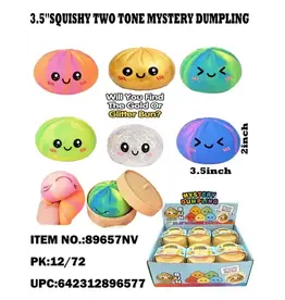 Jo's Dream Two Tone Dumpling  - Will You Find the  Gold Bun ( Assorted Colors; Sold Individually)