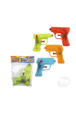 The toy network Transparent Water Squirter 4" Assorted (color will vary and sold single)