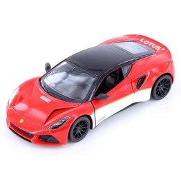 The toy network Die-cast Pull-Back Lotus Emira Heritage Edition (Red, Black, or Green)