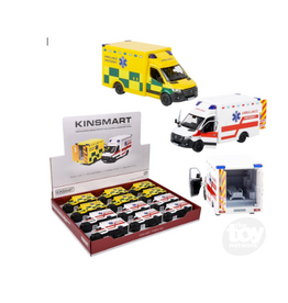 Toysmith Die-cast Mercedes-Benz Sprinter Ambulance ( 5"; Assorted Colors; Sold Individually)
