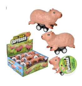 The toy network Pullback Capybara (2.5"; Sold Individually)