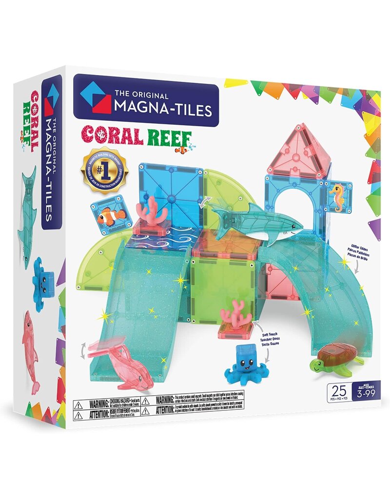 Magnatiles Magnetic Magna-Tiles Coral Reef (25 pcs)
