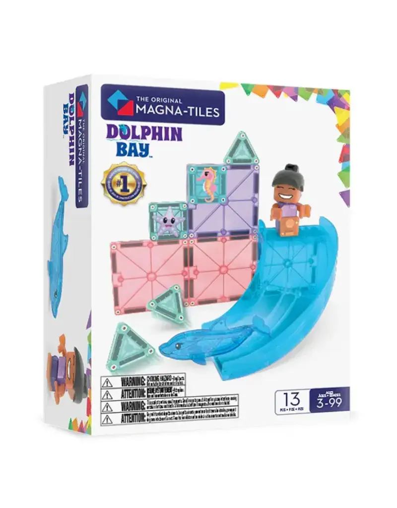 Magnatiles Magnetic Magna-Tiles  Dolphin Bay