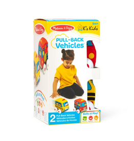Melissa & Doug Melissa & Doug 2 Pull Back Vehicles