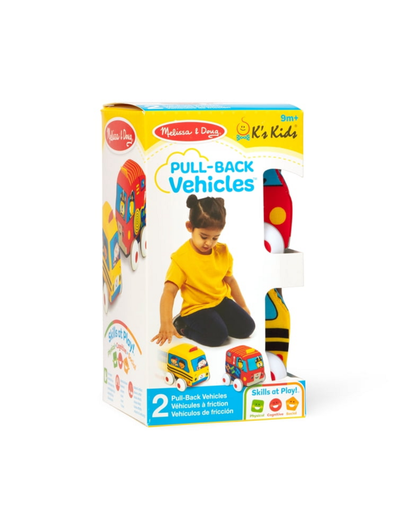 Melissa & Doug Melissa & Doug 2 Pull Back Vehicles