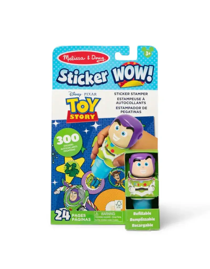 Melissa & Doug Sticker WOW! Activity Pad Set - Toy Story Buzz Lightyear
