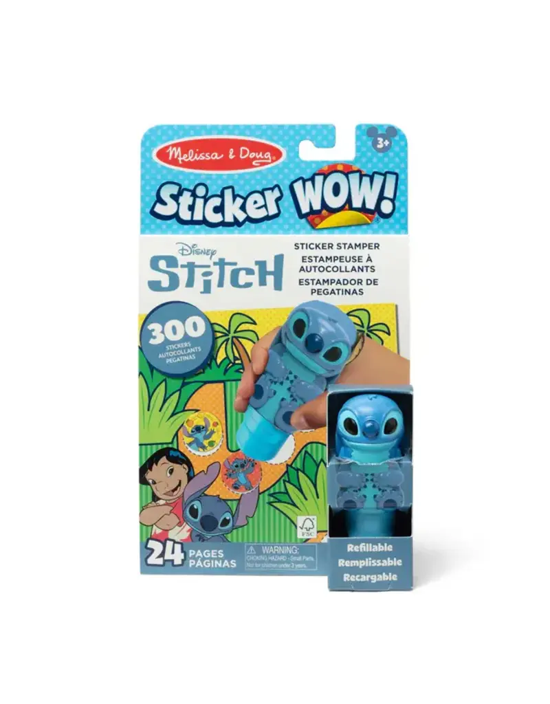 Melissa & Doug Sticker WOW! Activity Pad Set - Stitch