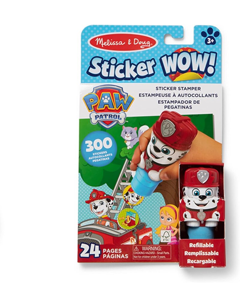Melissa & Doug Paw Patrol Sticker Pad - Marshall