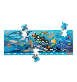 Melissa & Doug Floor Puzzle - Search & Find Beneath the Waves (48 Pcs)