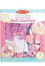 Melissa & Doug Baby Melissa & Doug Mine to Love Mix & Match Fashion Doll Clothes