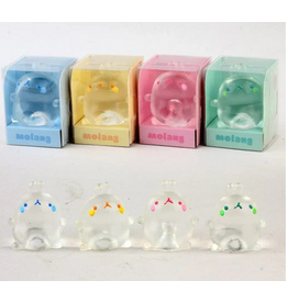 Sparkling Extras Fidget Molang Clear Mochi Squishy Assorted Color (color will vary) sold single