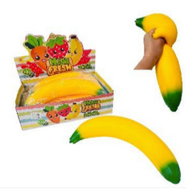 Cap Zone Big Slime Filled Banana Squishy ( Sold Individually)