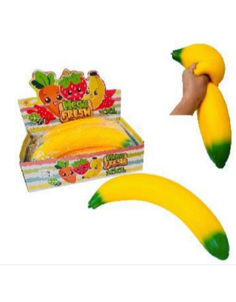 Cap Zone Big Slime Filled Banana Squishy ( Sold Individually)