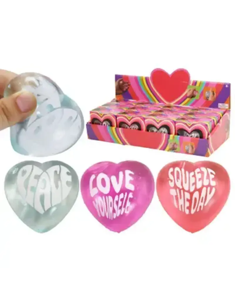 Cap Zone Good Vibes Only Positive Heart Message Squish (Colors and Words Vary)