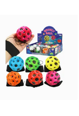 Cap Zone Rainbow Meteorite Bouncy Ball Gravity Return Ball ( Sold Individually; Assorted Colors)