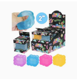 Cap Zone Colorful Bubble Textured Cube Maltose Putty Filled Squishy ( Assorted Colors; Sold Individually)
