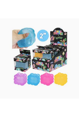 Cap Zone Colorful Bubble Textured Cube Maltose Putty Filled Squishy ( Assorted Colors; Sold Individually)