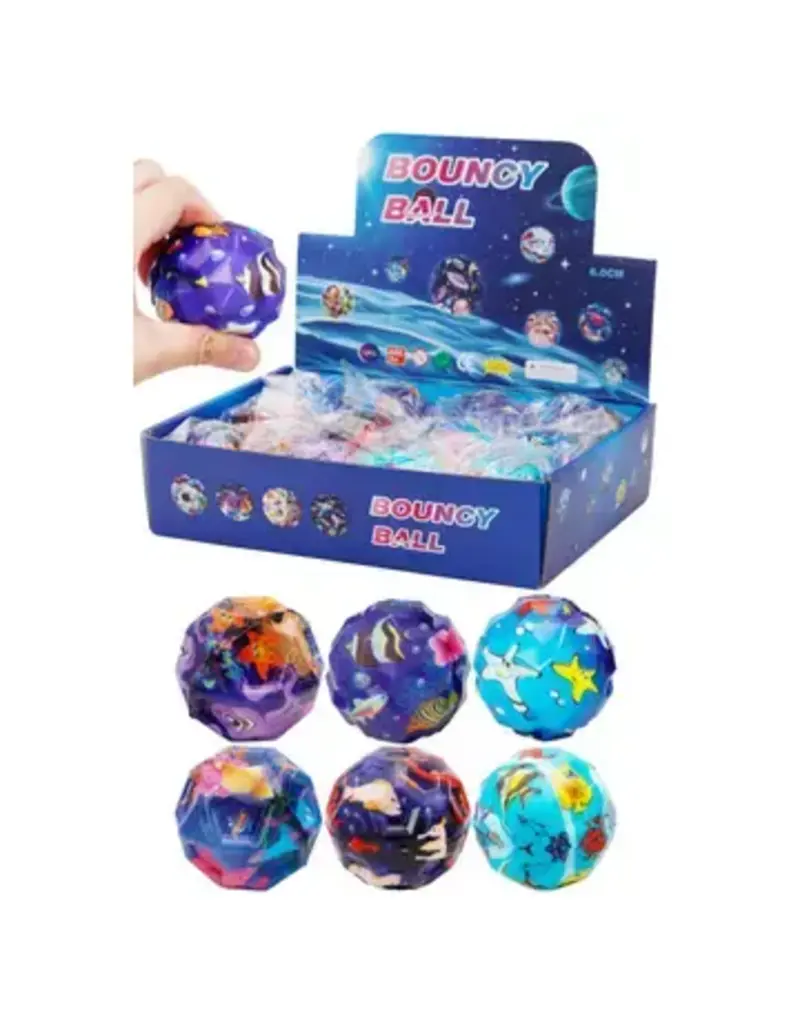 Cap Zone Marine Ocean Life Bouncy Ball