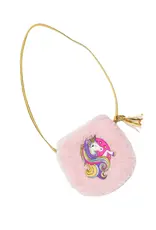Creative Education (Great Pretenders) Costume Accessories Fluffy Pink Unicorn Petite Purse