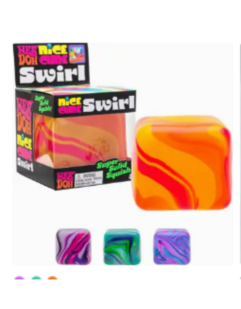 The American Gift Company No Upc Swirl Cube Squishy Assorted Color (color will vary) sold single
