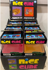 The American Gift Company NO UPC Super Solid Squish Pyramid Nice Cube ( Sold Individually; Assorted Colors)