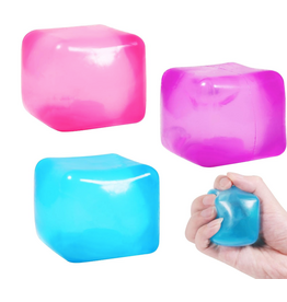 The American Gift Company NO UPC Squeeze Cube Slow Rise Ice Cube Assoted color (color will vary) sold single