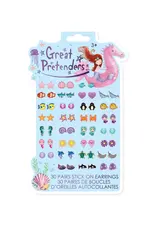 Creative Education (Great Pretenders) Jewelry Mermaid Stick-on Earrings