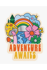 PIPSTICKS Adventure awaits sticker