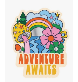 PIPSTICKS Adventure awaits sticker