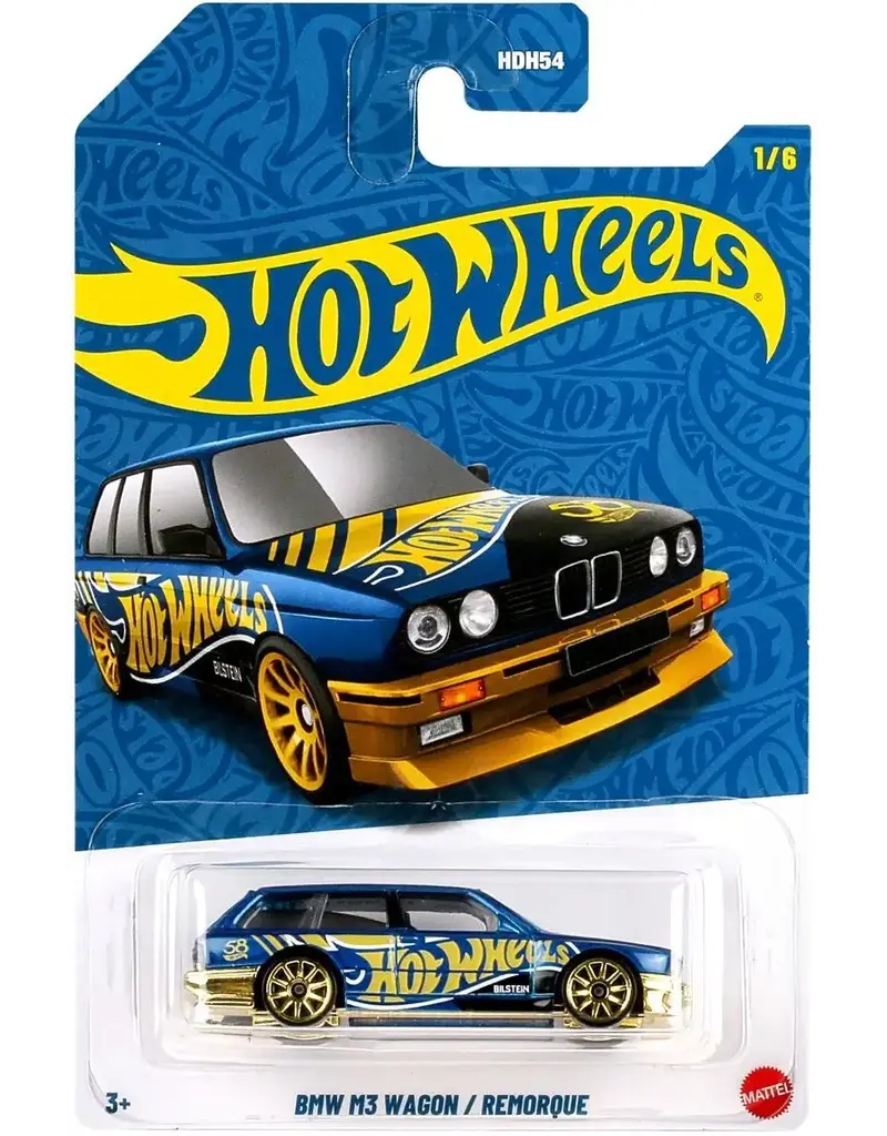 Hot Wheels Hot Wheels 57th Anniversary Pearl and Chrome - BMW M3 Wagon / Remorque