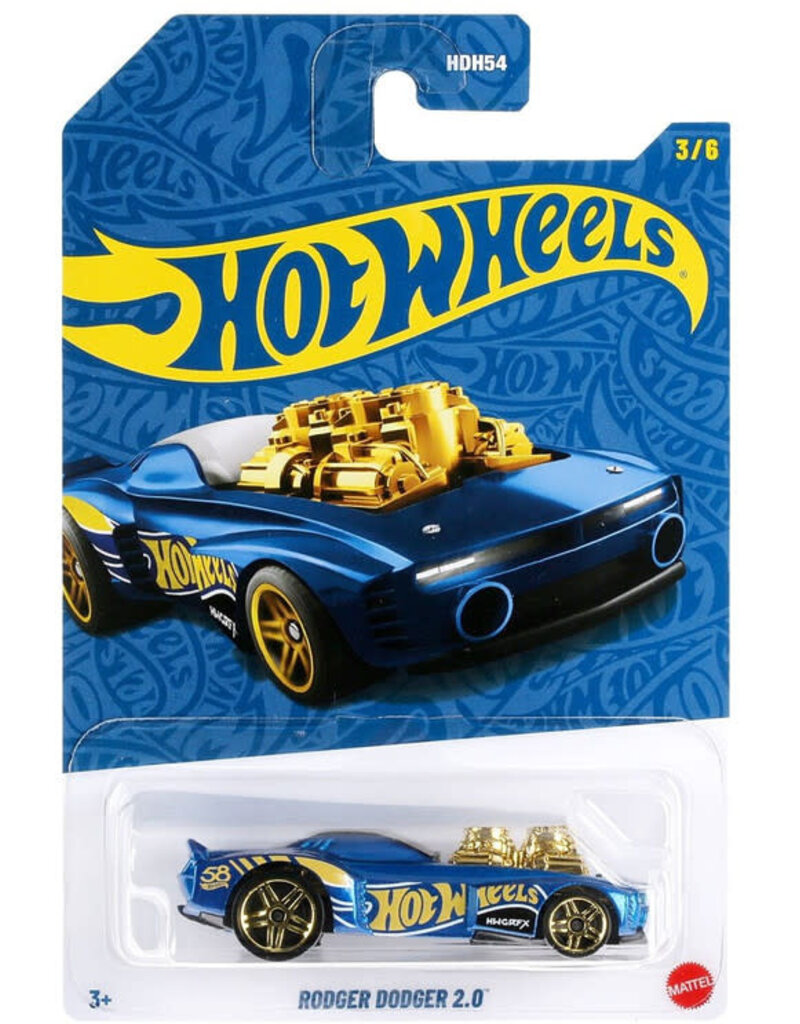 Hot Wheels Hot Wheels 57th Anniversary Pearl and Chrome - Rodger Dodger 2.0