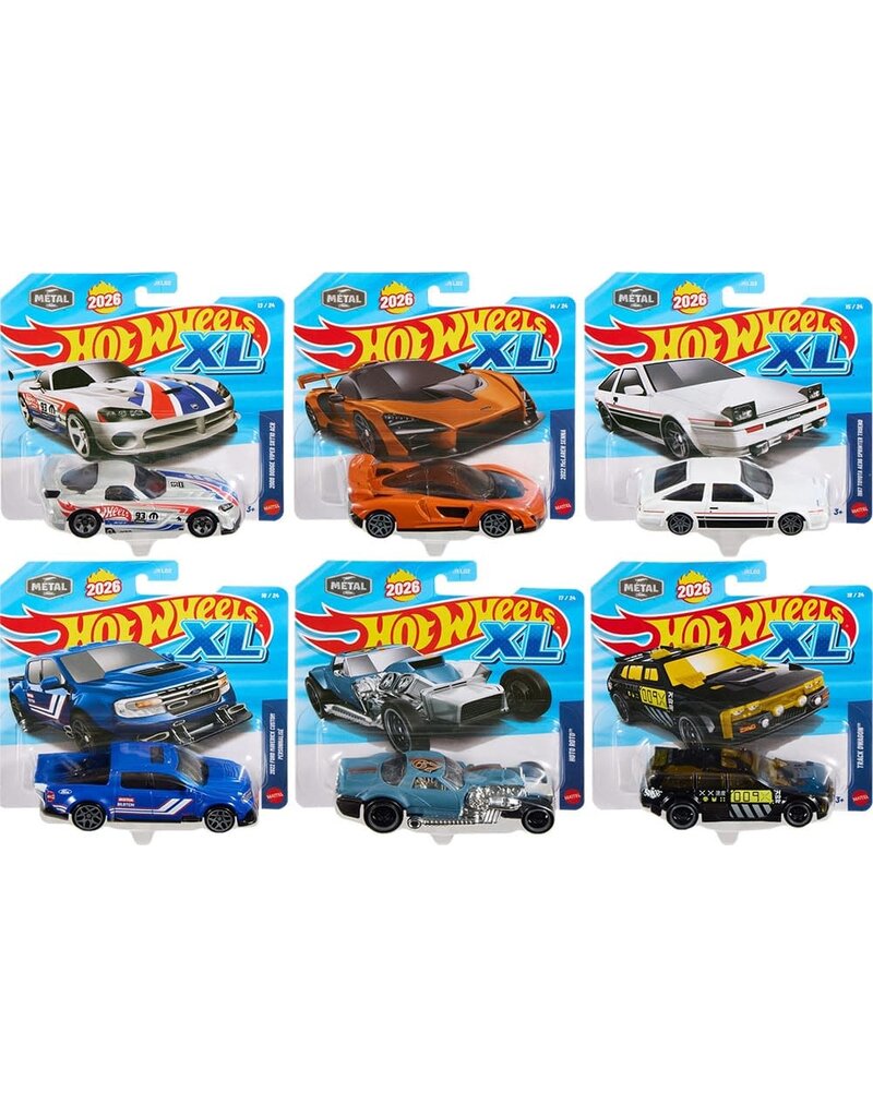 Hot Wheels Single Hot Wheels XL Vehicle Mix 3 (Sold Individually, Assorted Item)